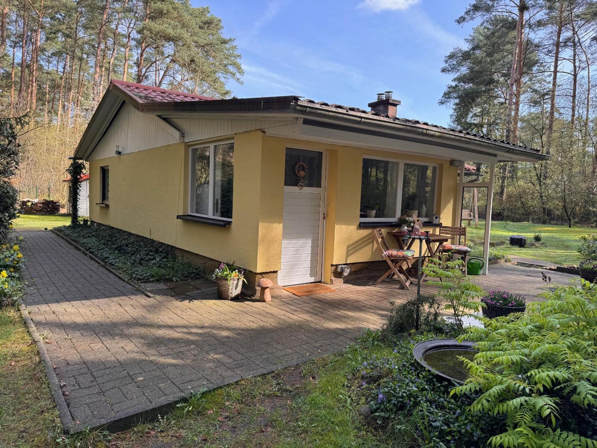 Ferienhaus Im Wald Borkwalde Екстер'єр фото
